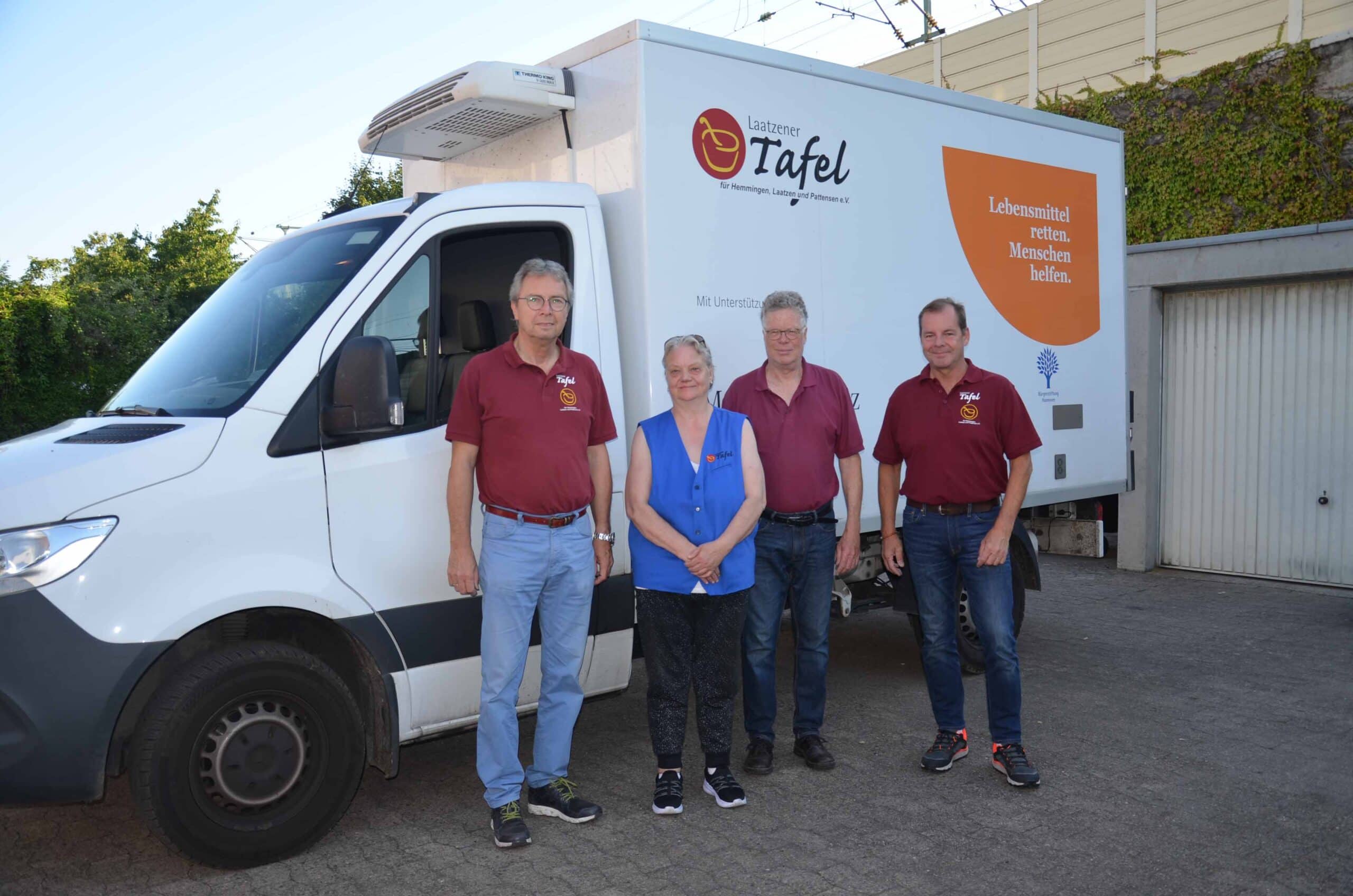 Auf Tour für die Laatzener Tafel