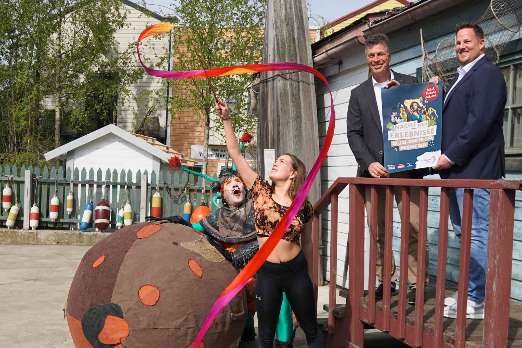 NACHT DER ERLEBNISSE MIT STARS VOM FEUERWERK DER TURNKUNST